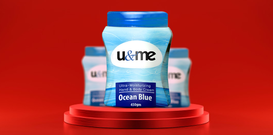 u&me Hand & Body Creme Ocean Blue